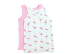 Name It glacier undershirt flamingo (2-pack)